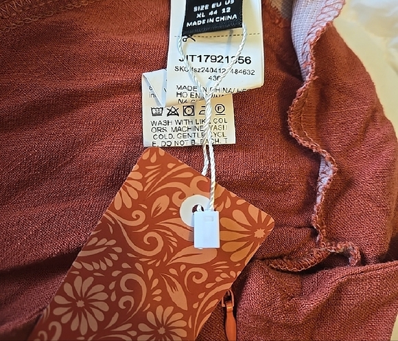 SHEIN Rust Maxi Skirt - Picture 2 of 6